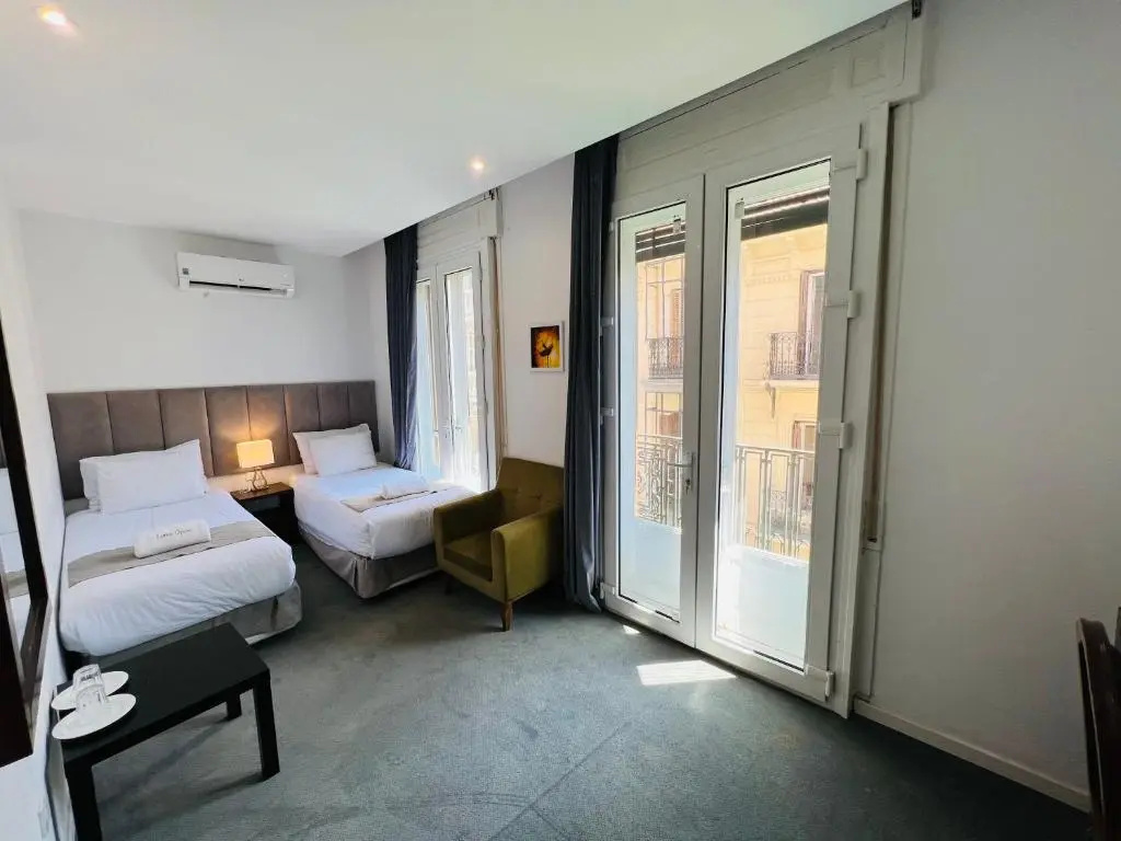 Standard Double room with city view (twin beds)