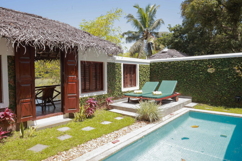 Villa with lake view