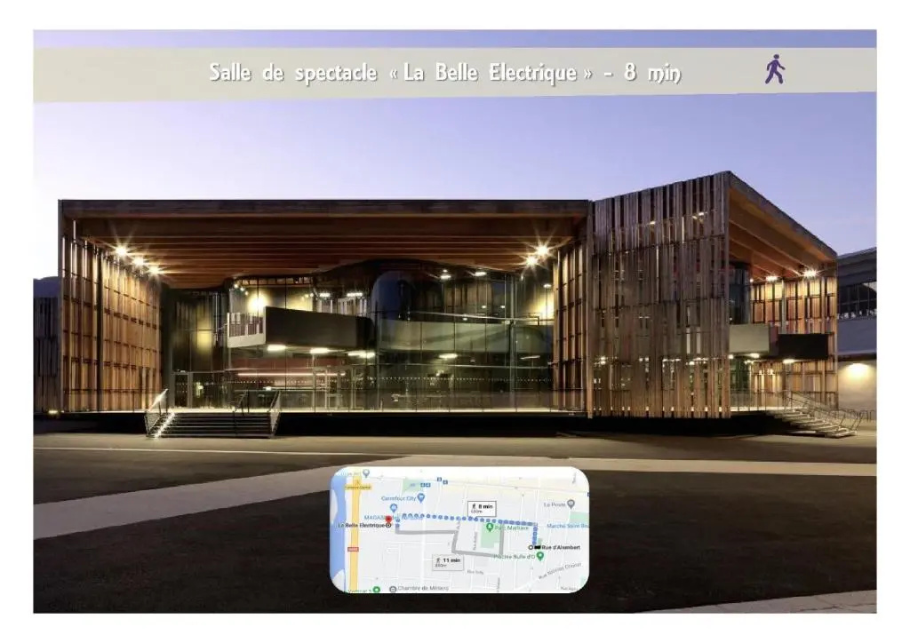 Voir la photo 1 — Le 62 - Spacieux T2 - Garage Gratuit, Jardin, Tram