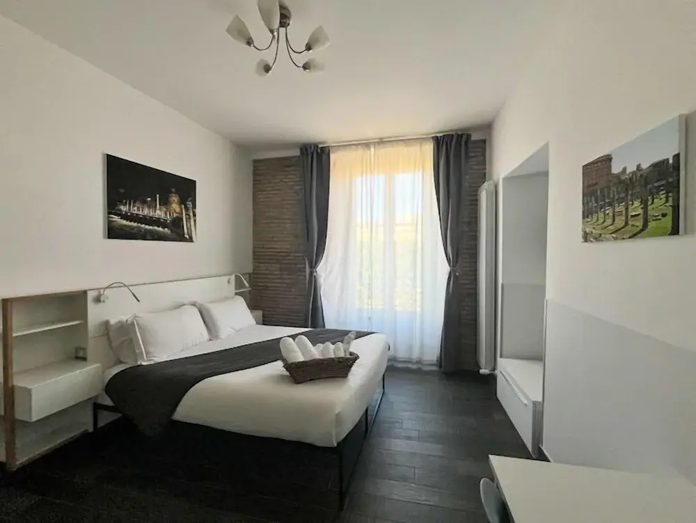 Двухместный номер Deluxe двуспальная кровать в Arch Rome Suites