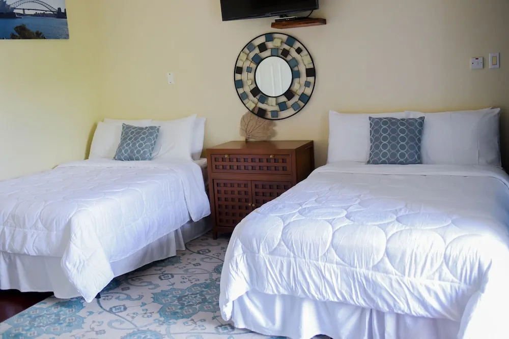 Premium Quadruple room with balcony and with pool view