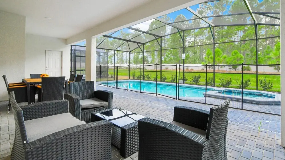 Windsor Island Resort 10br Villa Pool Near Disney 3063