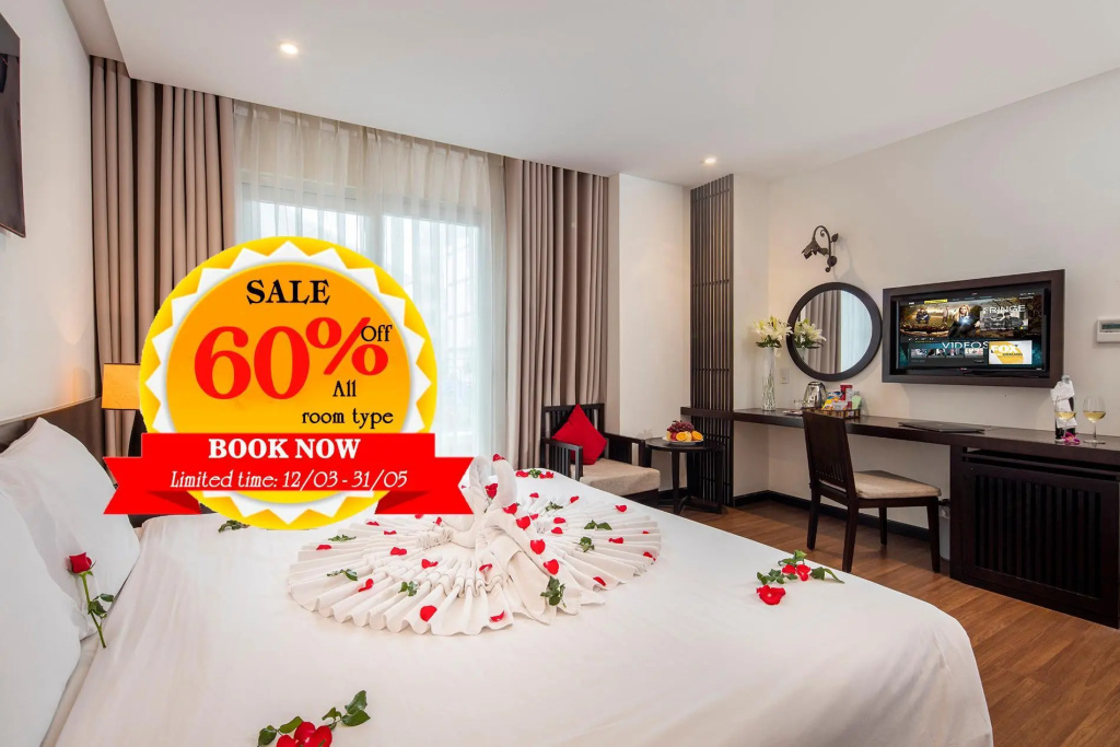 Deluxe Double room (full double bed)