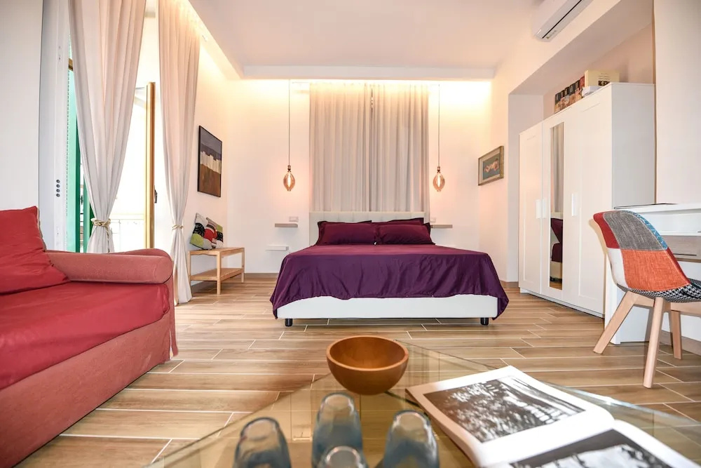 Deluxe Double room with balcony and with city view (full double bed)
