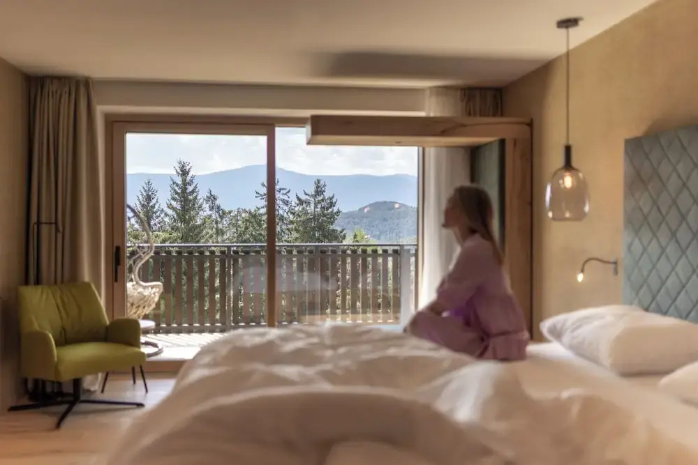 Deluxe Double room with balcony and with view (full double bed)
