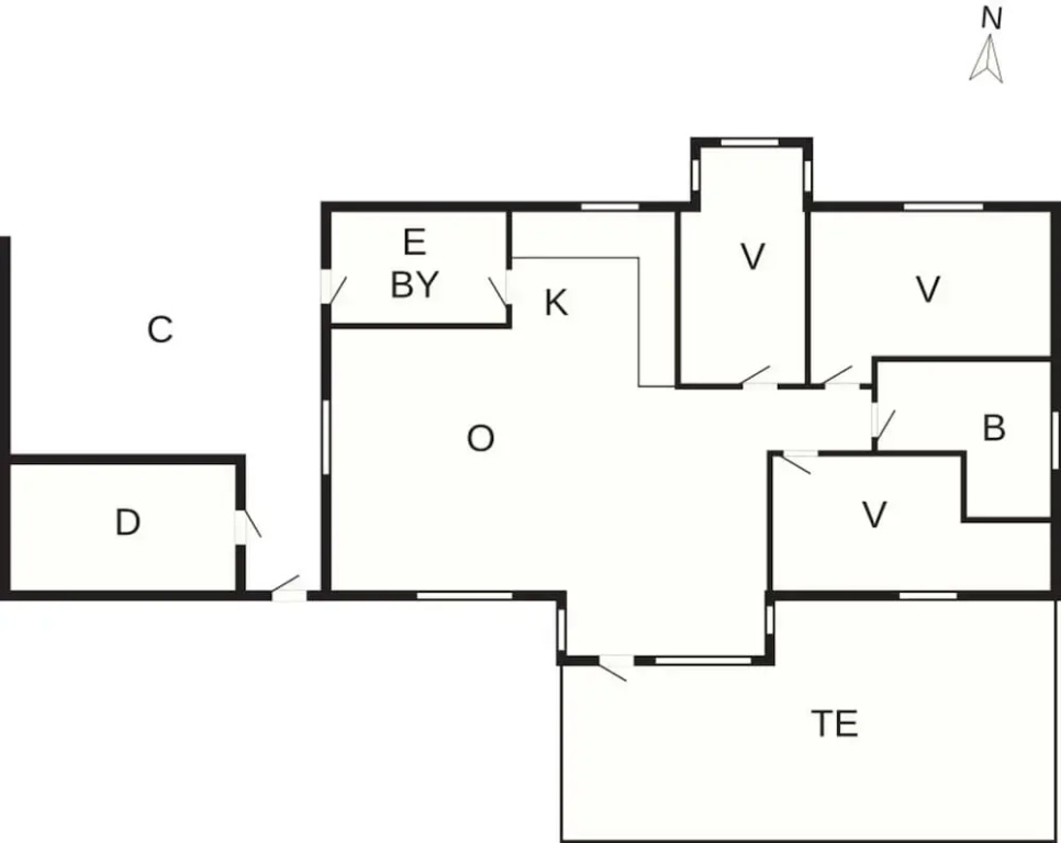 5 Person Holiday Home in Sydals