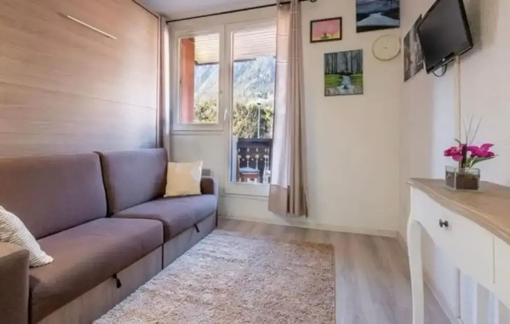 Voir la photo 4 — Art Studio Balcony and Breathtaking View of Chamonix