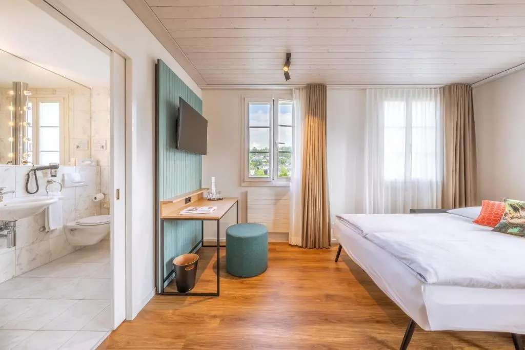 Hotel Restaurant Balm Meggen - Chambres