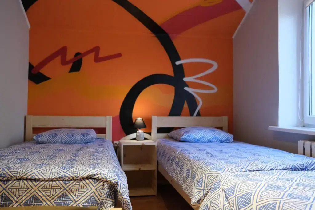 Трёхместный номер Standard Мансарда в Wanderlust  Riverside hostel (Вандерласт Риверсайд хостел)