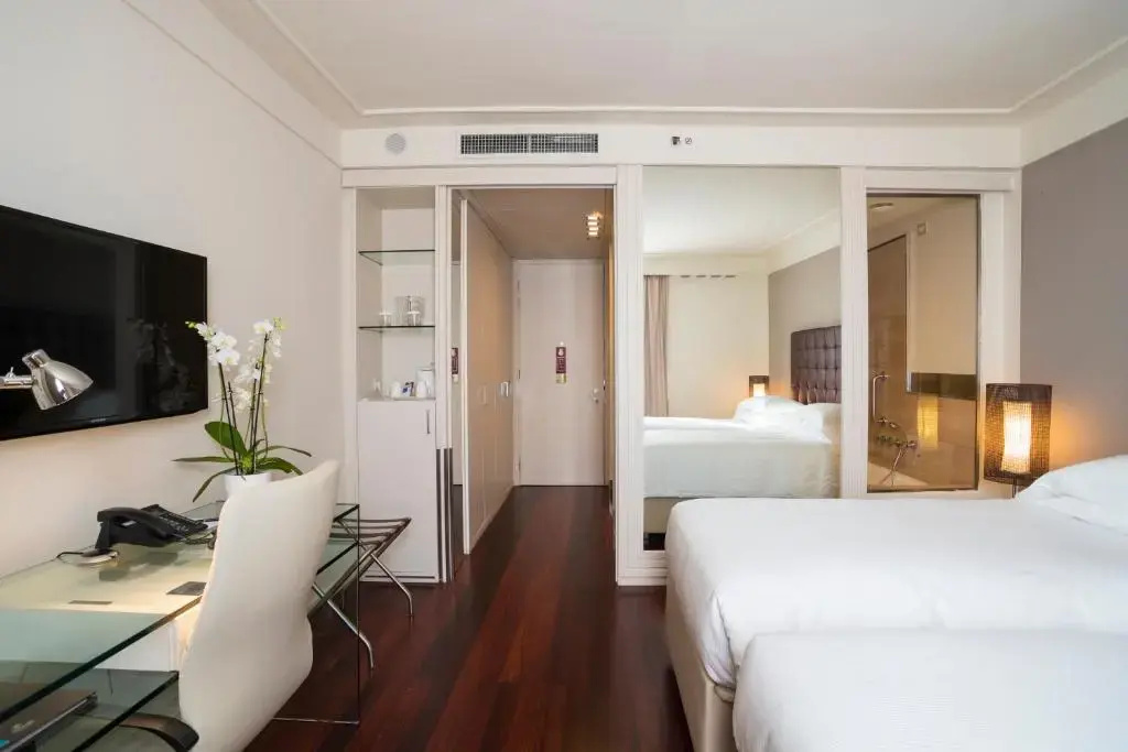 Guest Double room with city view (twin beds)