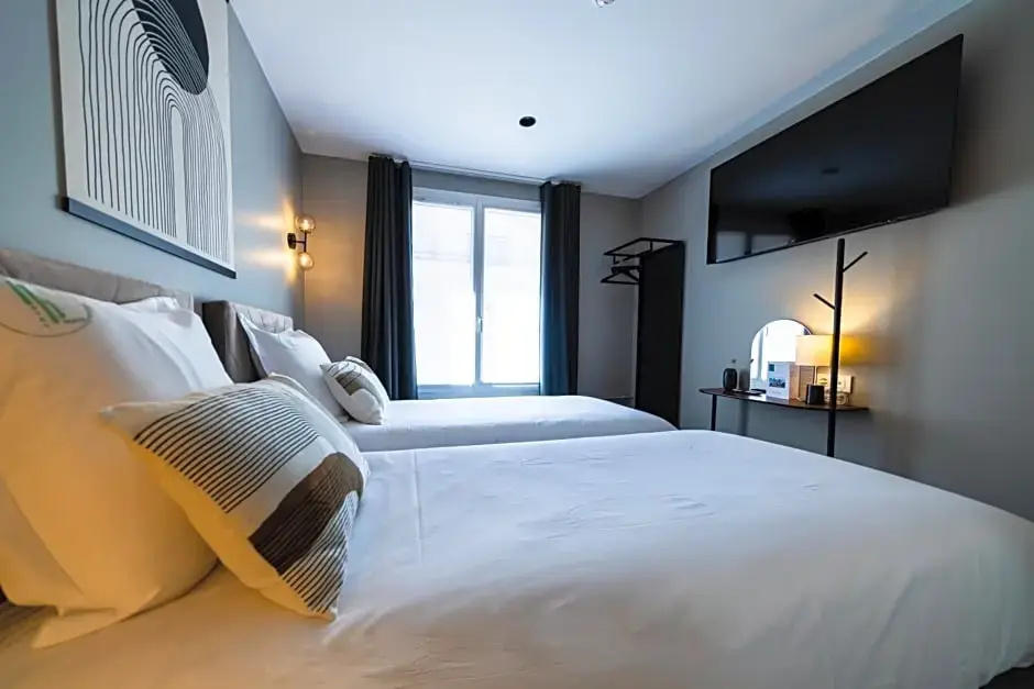 Hôtel Paulette Rouen centre NOUVEAU - Chambres