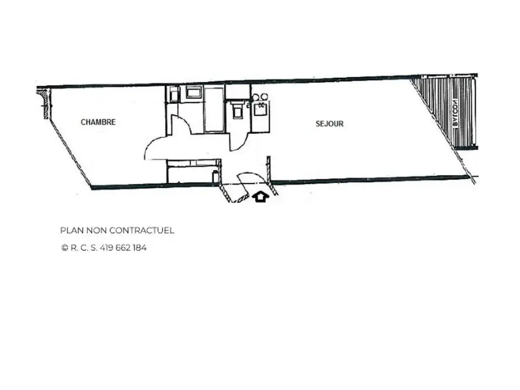 Afficher la photo 7 — Appartement Les Menuires, 2 pièces, 5 personnes - FR-1-452-41