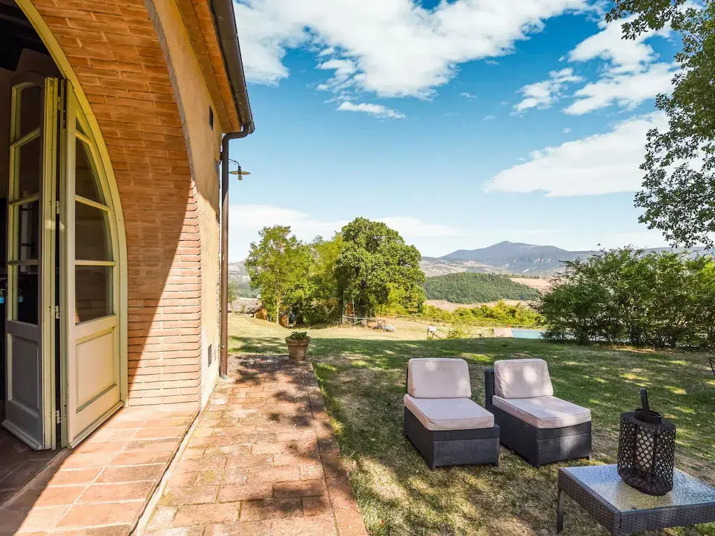 Valley-View Holiday Home in Celle Sul Rigo near Hot Springs