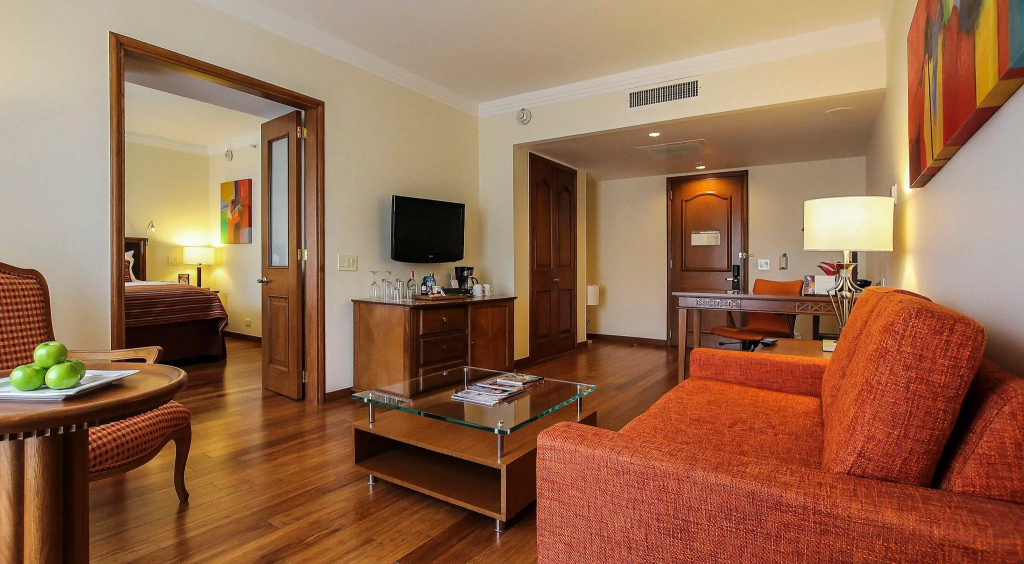 Double Junior Suite full double bed