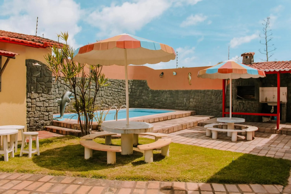 Belíssima casa de temporada próximo ao mar