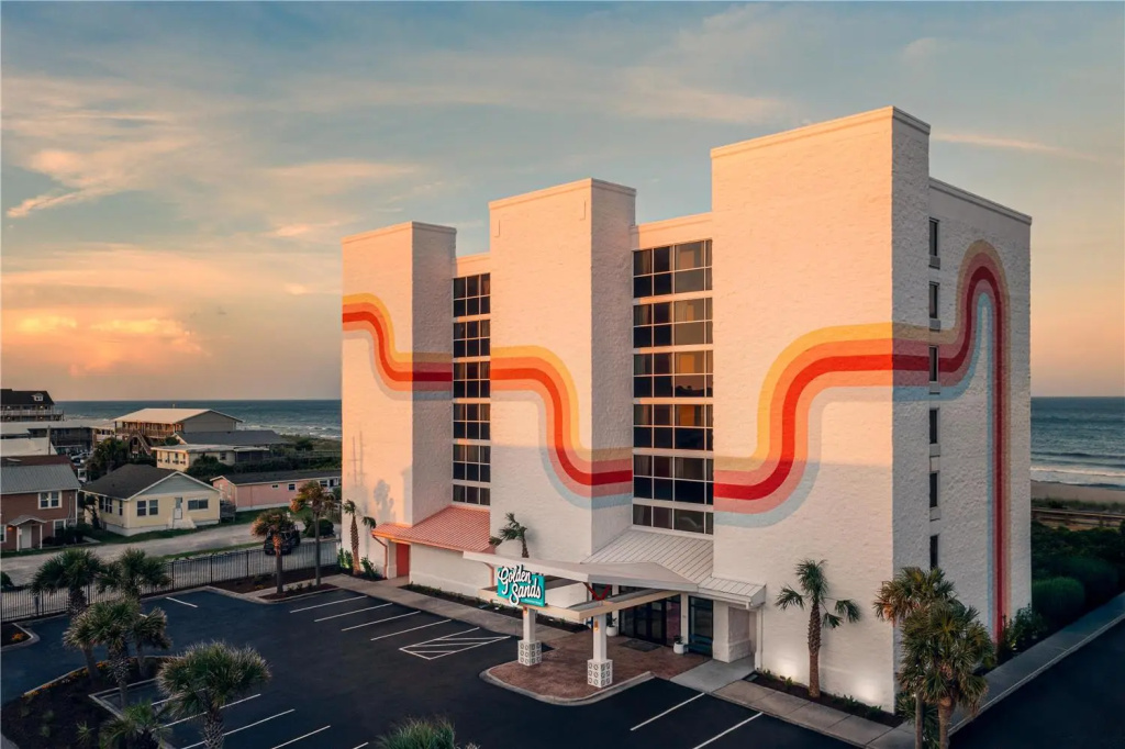 Golden Sands Carolina Beach Oceanfront, Tapestry by Hilton
