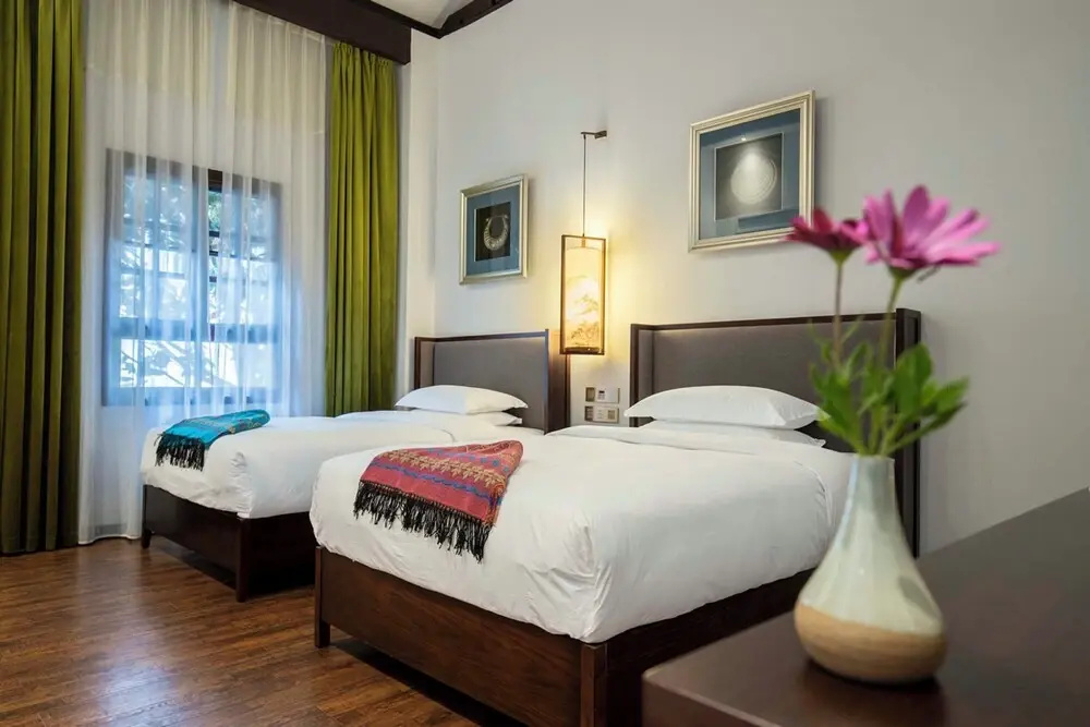 Superior Double room with garden view (twin beds)