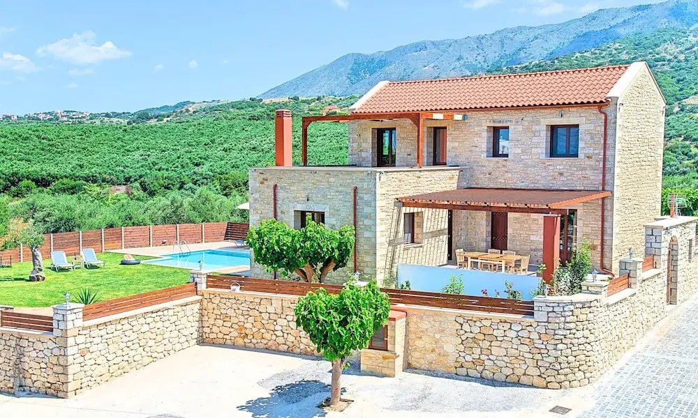 Cretan Sunrise Villa with Heated Pool