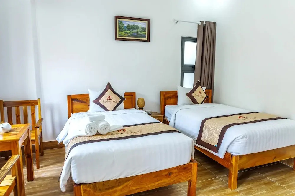 Deluxe Double room with garden view (twin beds)