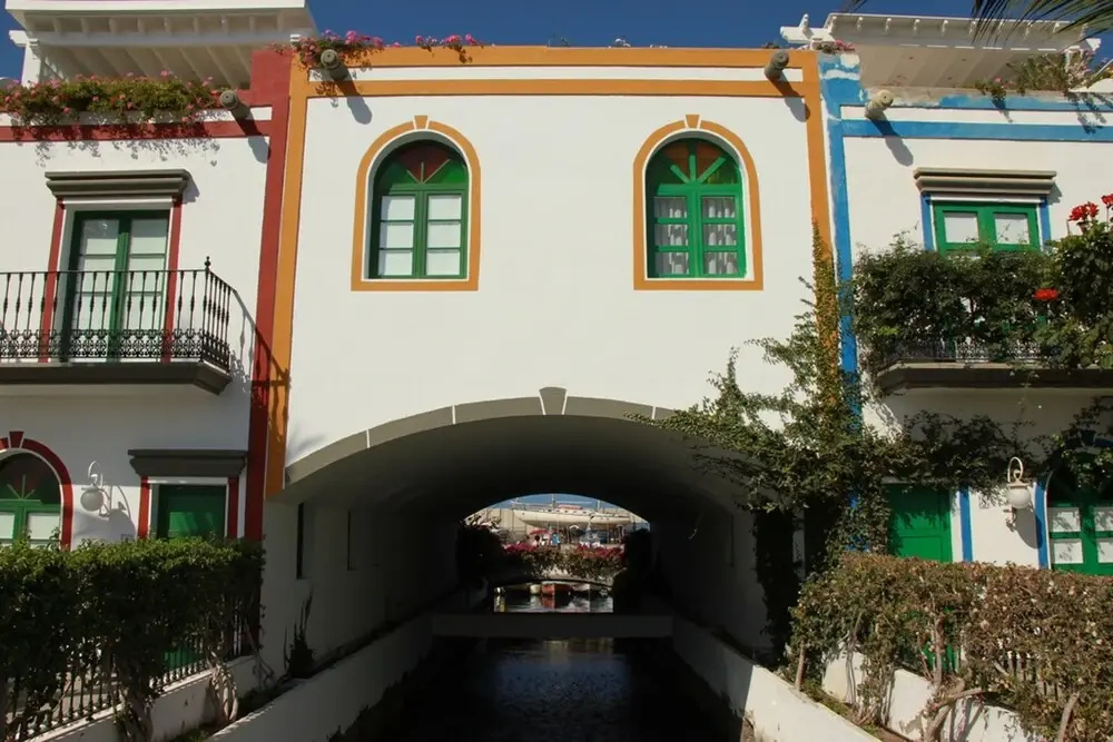 Apartment With one Room in Playa de Mogán, With Wonderful sea View, Terrace and Wifi