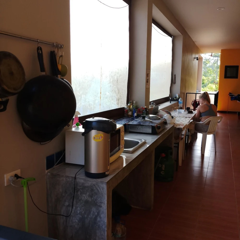 Studio with balcony