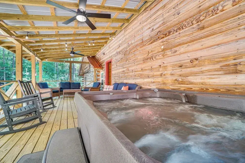 North Georgia Mtn Escape w/ Hot Tub & Games!