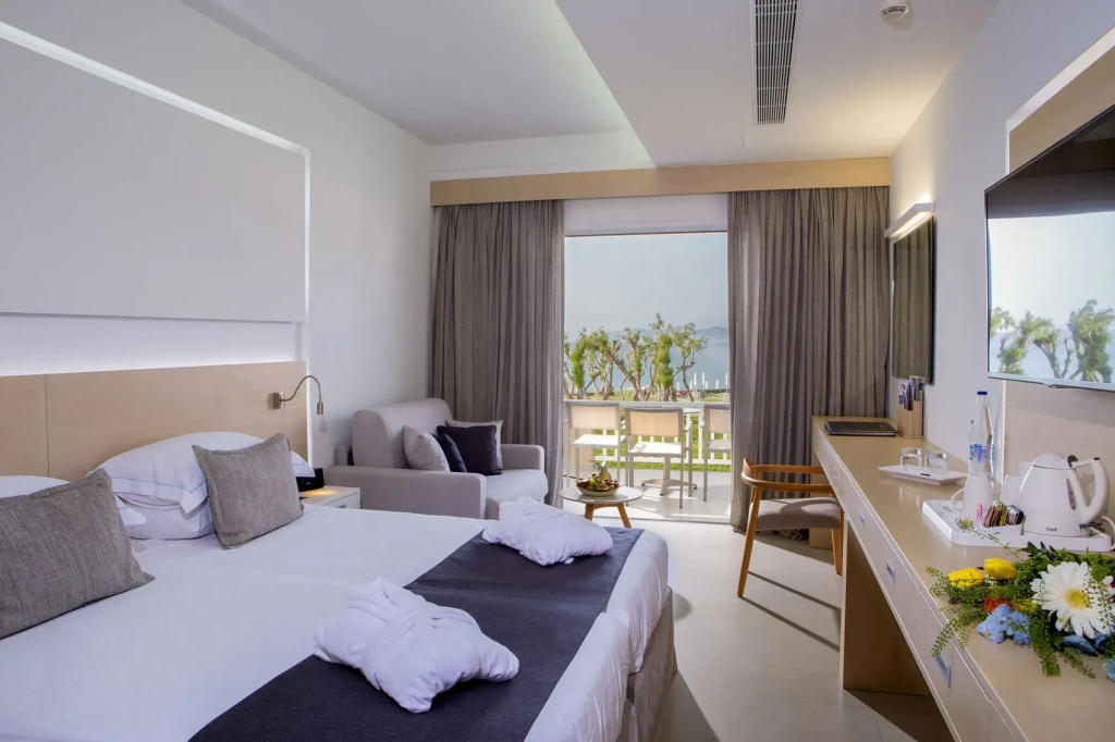 Deluxe Double room with sea view (twin beds)