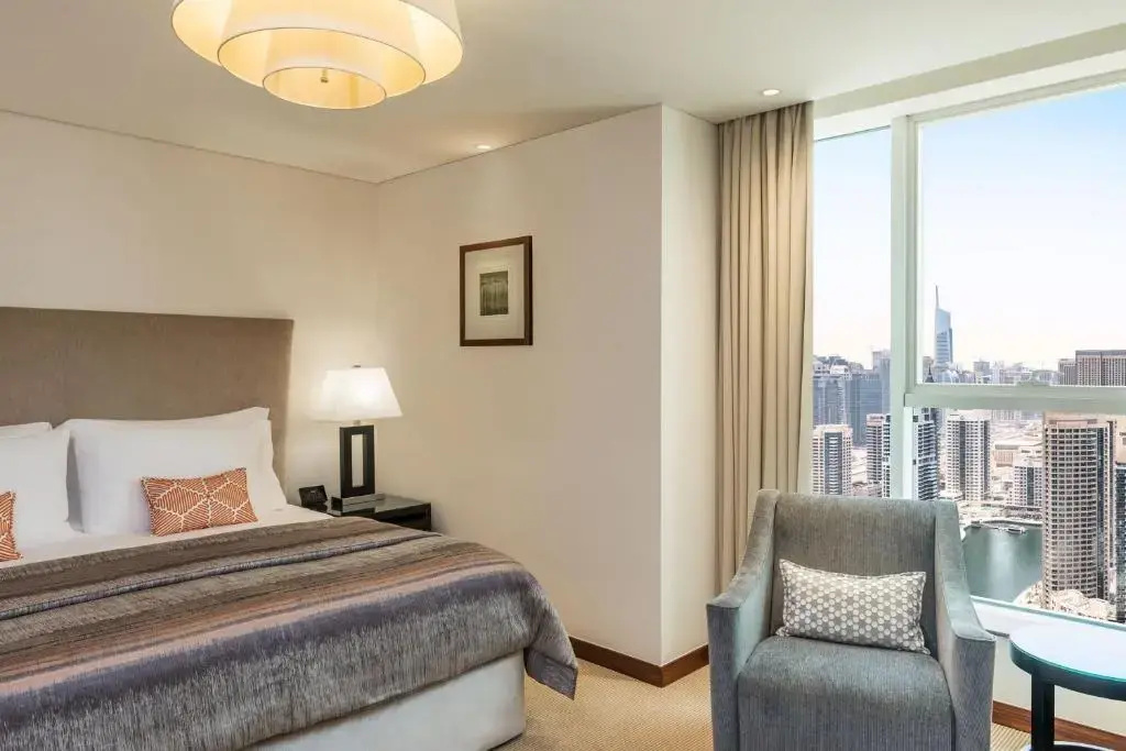 Двухместный люкс Deluxe c 1 комнатой (двуспальная кровать) в Grosvenor House, a Luxury Collection Hotel, Dubai
