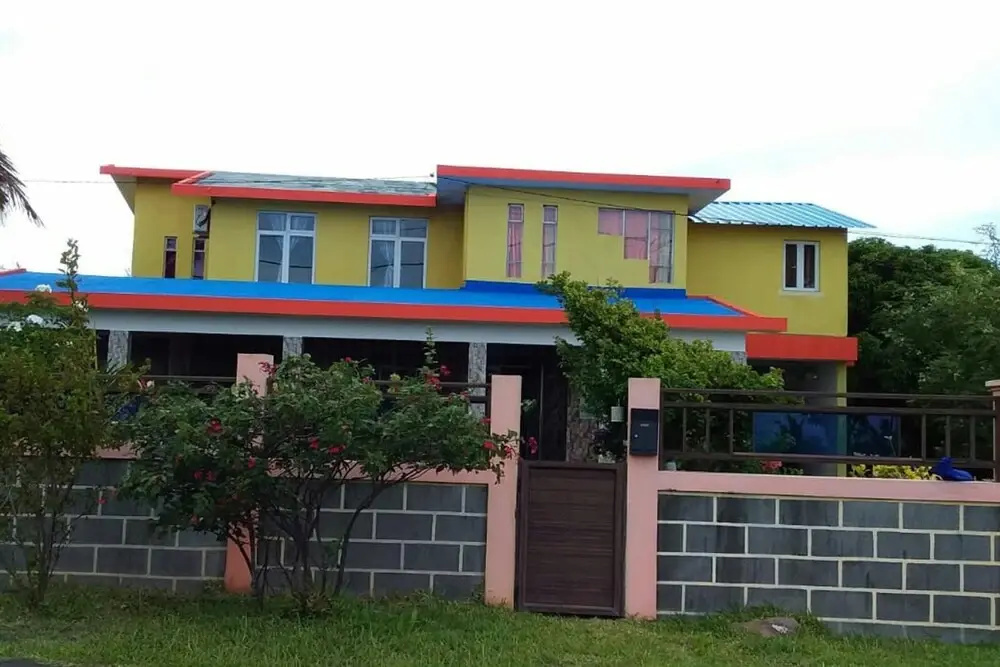 House With 3 Bedrooms in Anse Quitor , With Wonderful sea View and Furnished Terrace