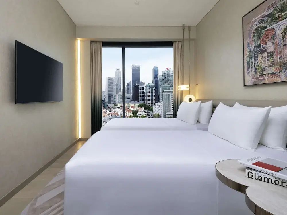 Mondrian Singapore Duxton Room Type - SIGNATURE, CITY, TWIN BEDS