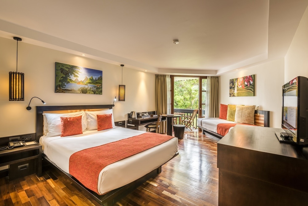 Room with garden view