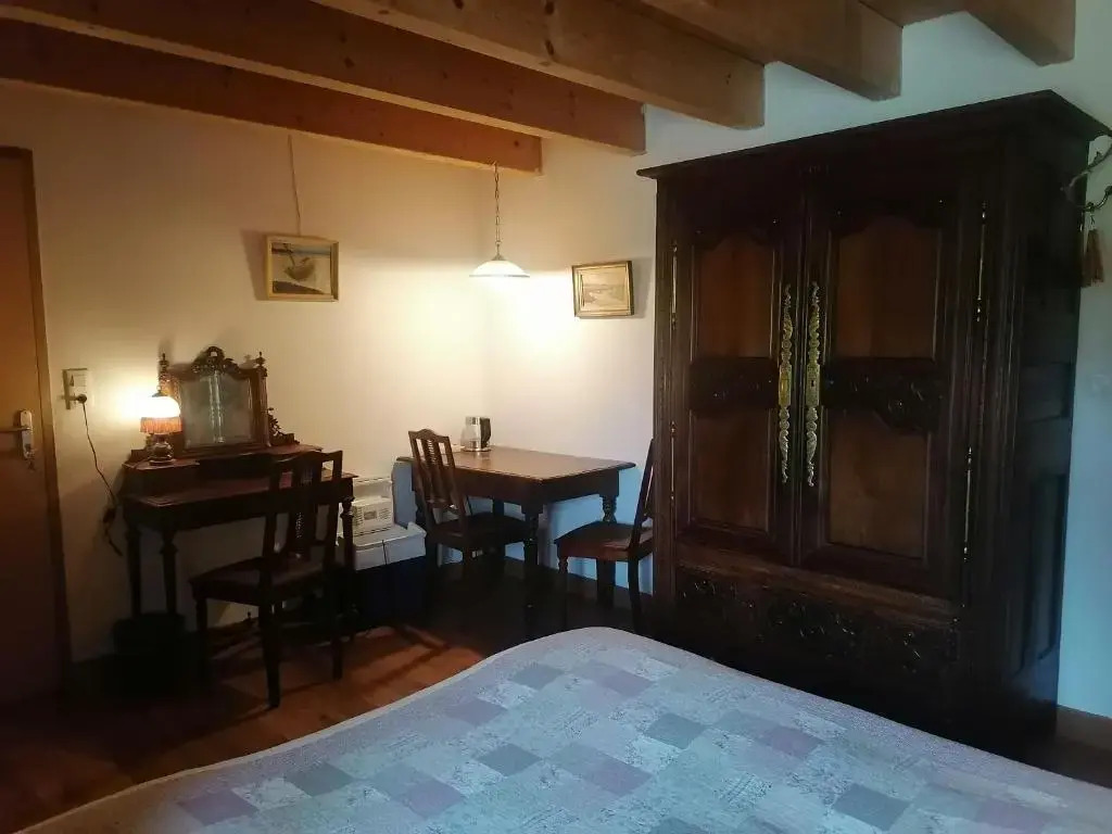 觀景標準雙人房,配有雙人床