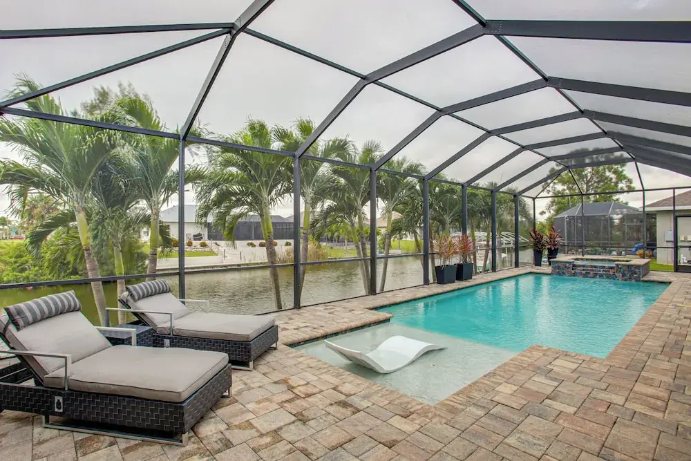 Tranquil Waterfront Home w/ Pool in Cape Coral!