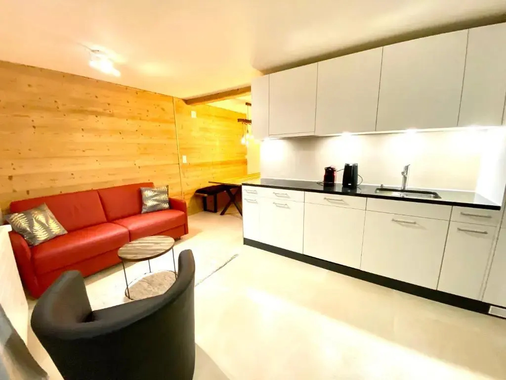 Apartment with mountain view