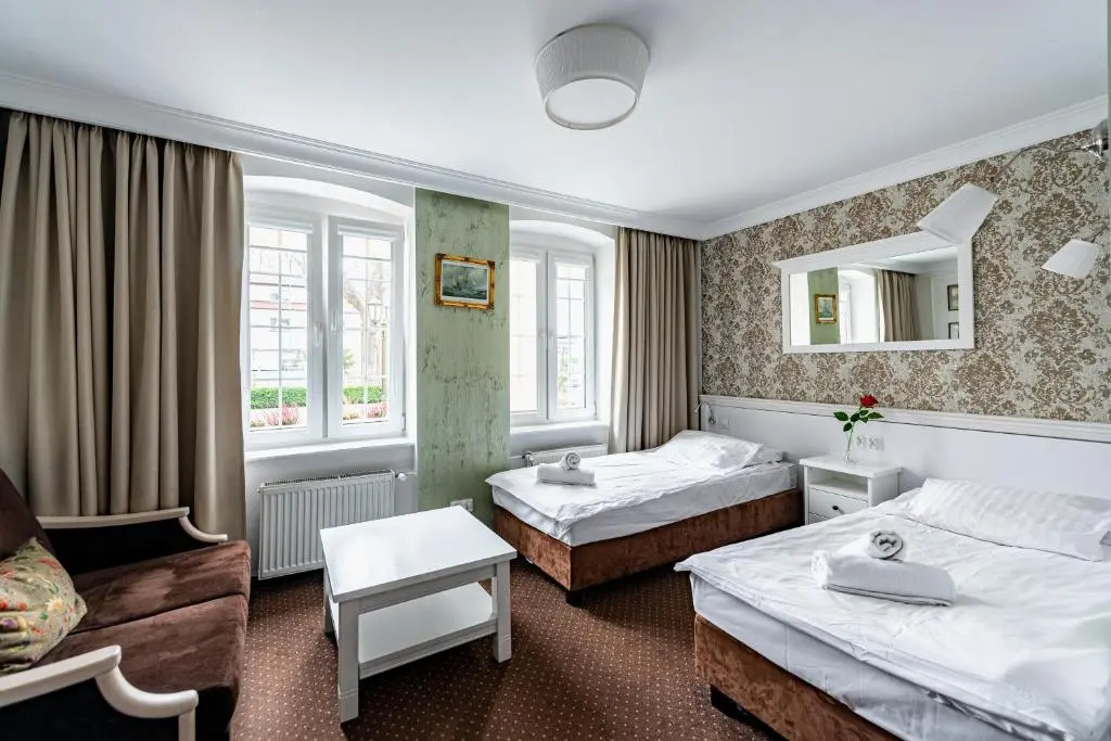 Dom Goscinny Bialy Dworek - Chambres