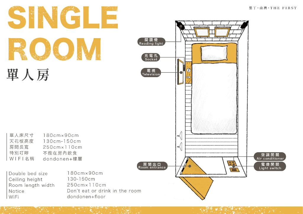 The First Nanwan - Chambres