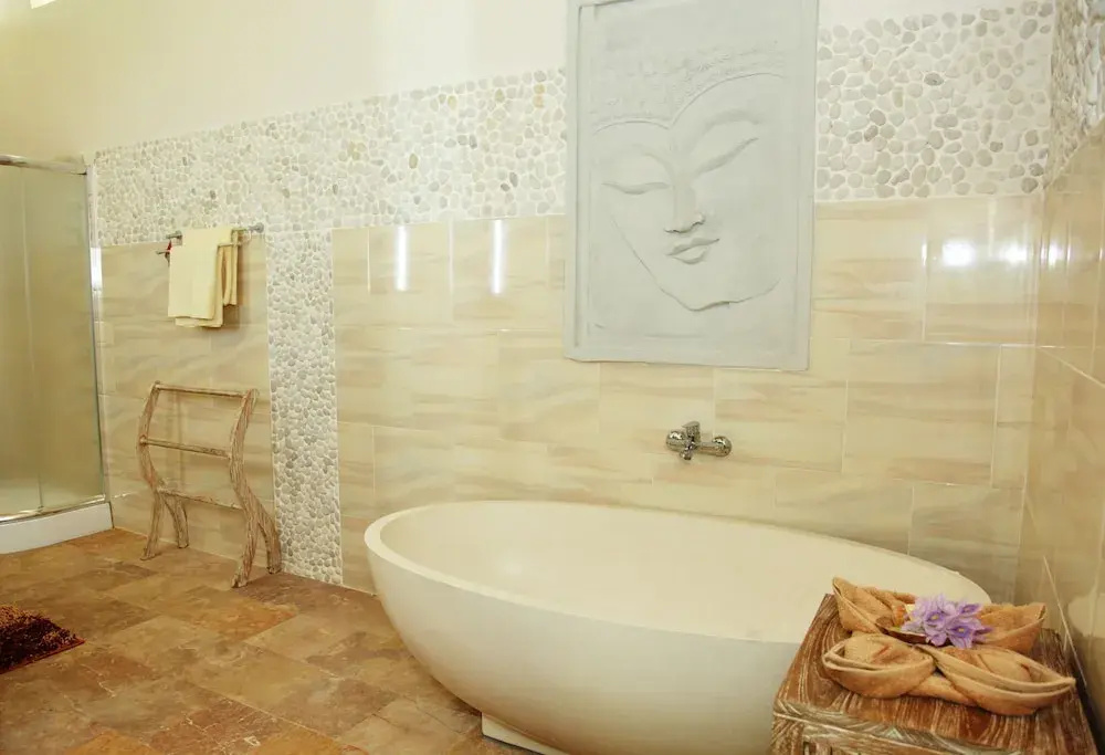 Luxury Double room with ocean view (full double bed)