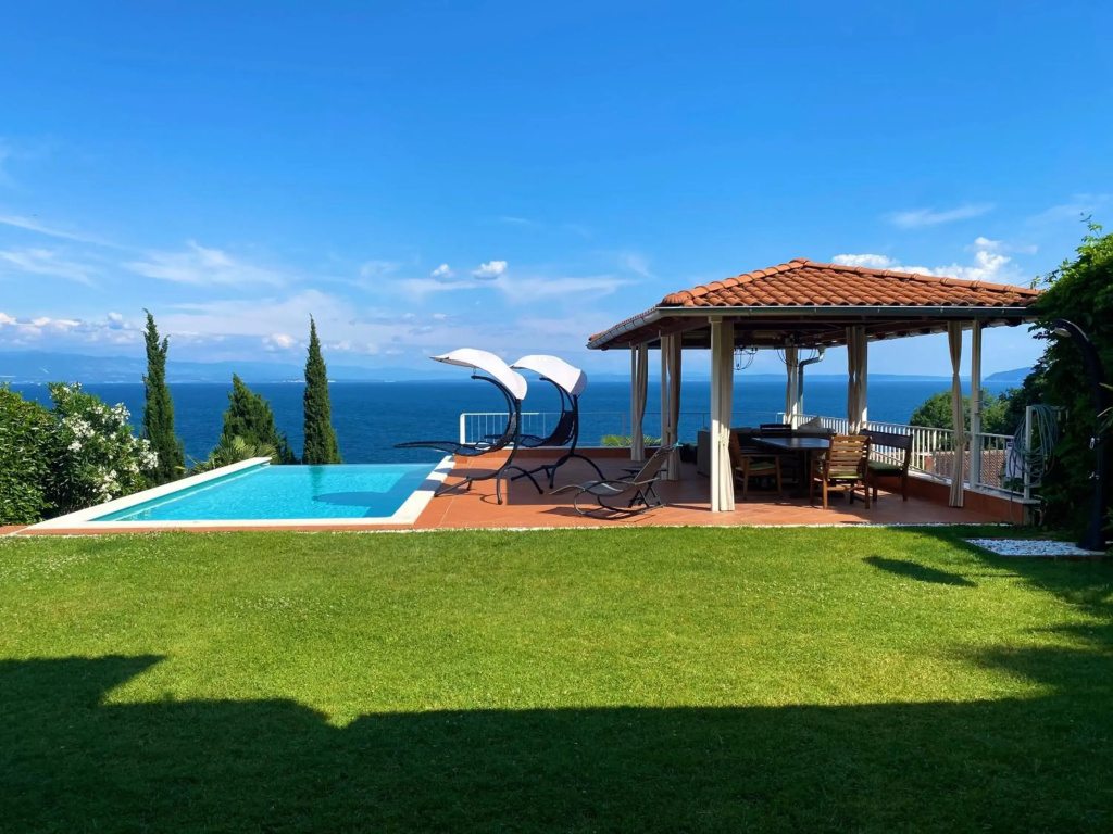 VILLA LOVRAN - heated pool - 5 min walk to the beach - incredible sea view - фото 36