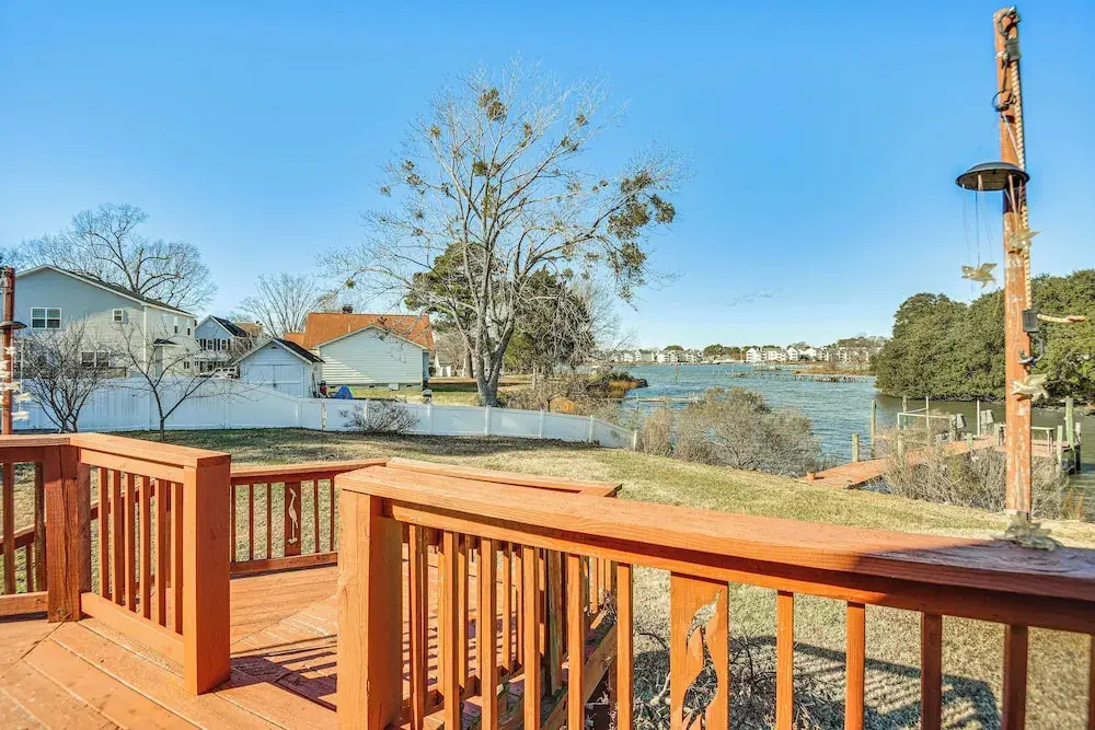 Waterfront Home w/ Dock & Yard in Hampton!