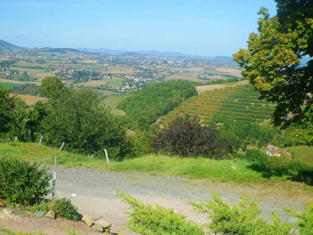 House With 5 Bedrooms in Courzieu, With Furnished Garden and Wifi