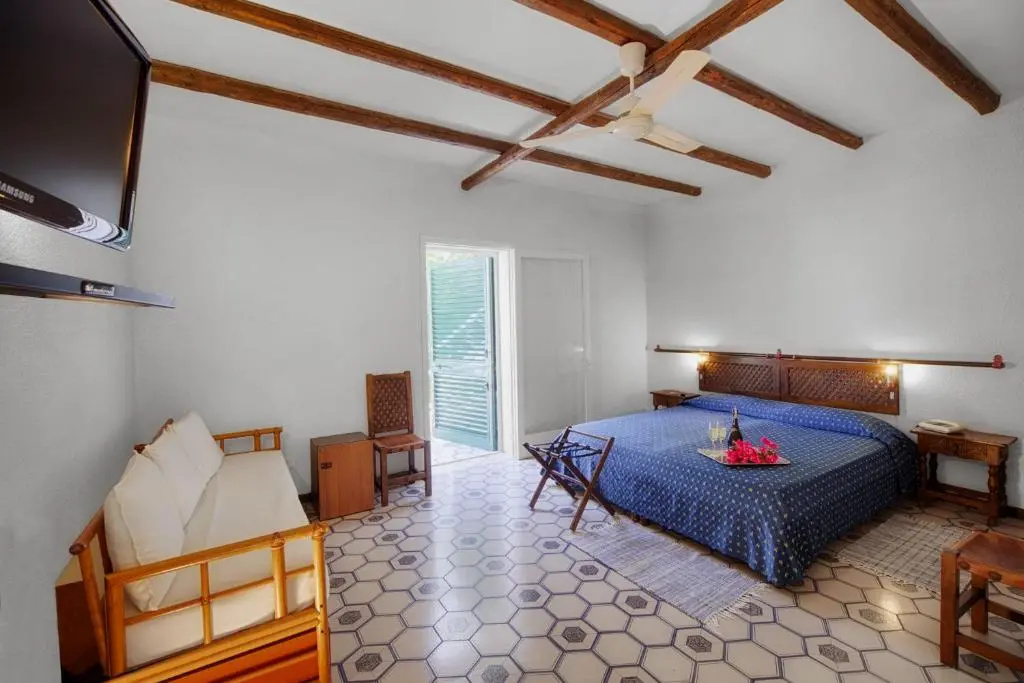 Standard Double room with garden view (full double bed)