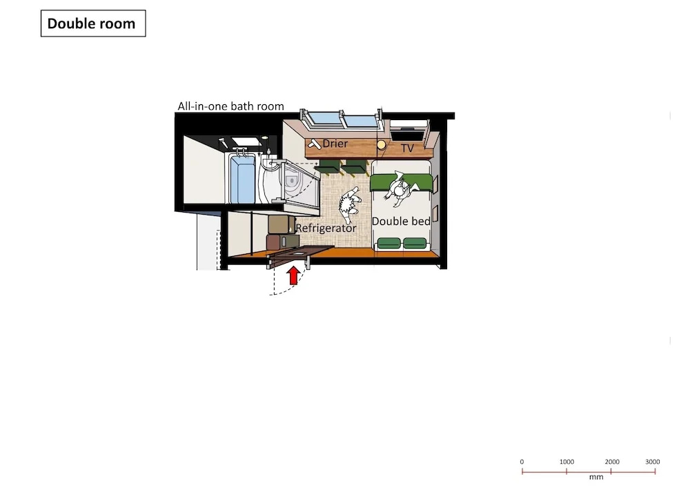 Ikidane Residential Hotel Sumida Kyojima 사진 19