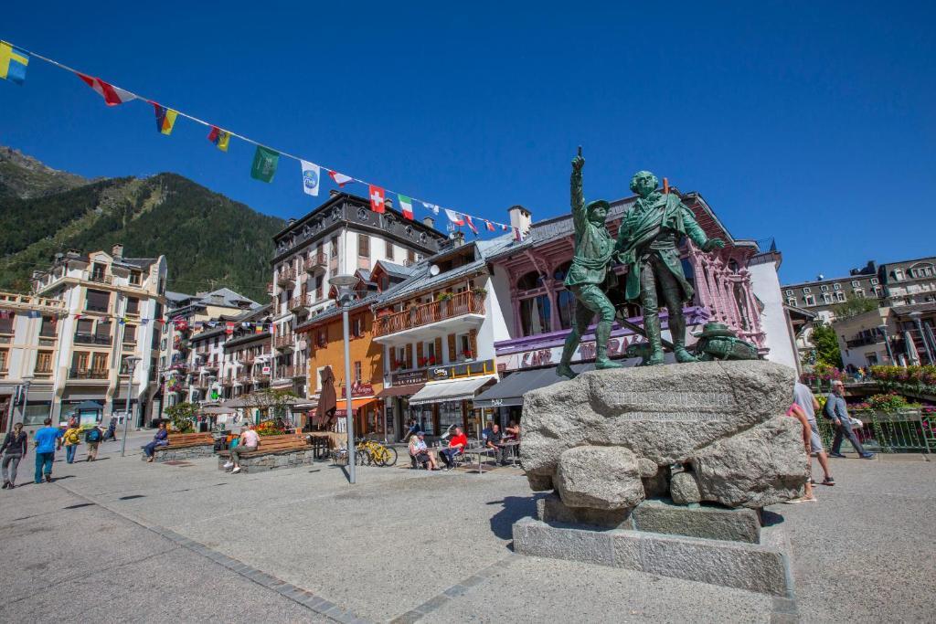 Студия с видом на горы в Chamonix Sud - Bâtiment G 45 - Happy Rentals