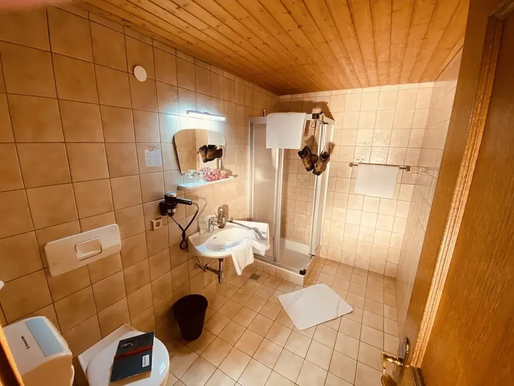 Economy Triple room with balcony and with mountain view