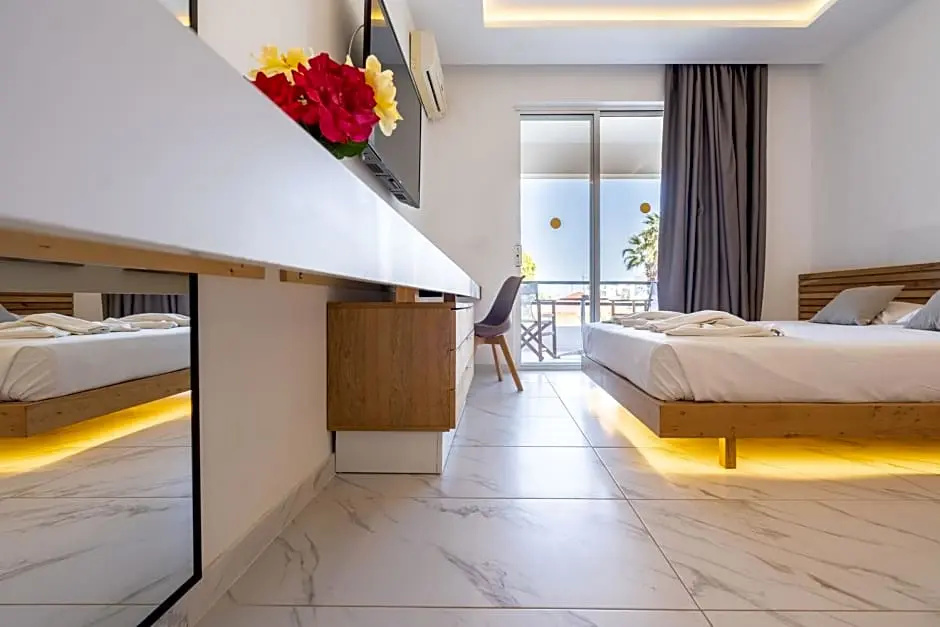 Lardos Bay - Chambres