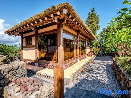 Cottage with garden view