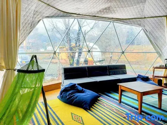 Glamping+Sauna Hakuba morino wasabi nouen