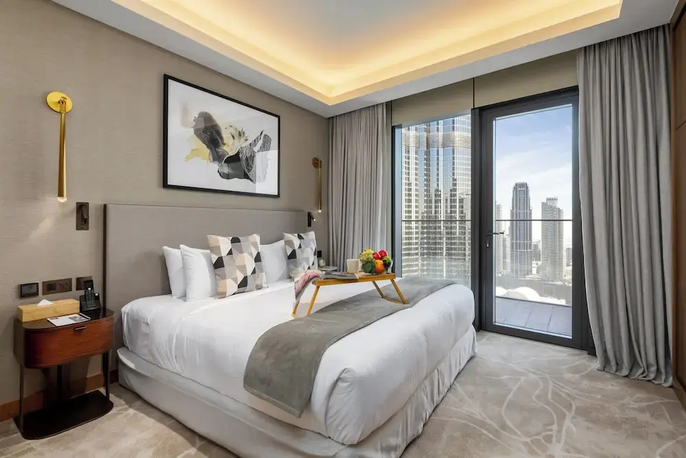 Отель Maison Privee - Luxury Apt w/ Spectacular Burj Khalifa Views в Дубае