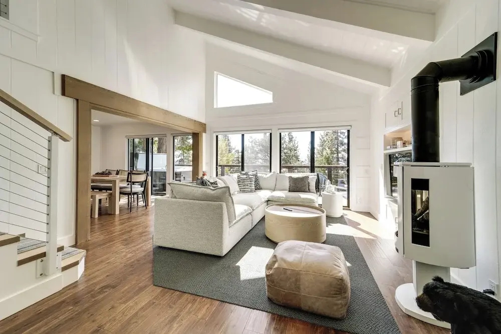 Steps to Beach: Family Home w/ Views in Tahoe City