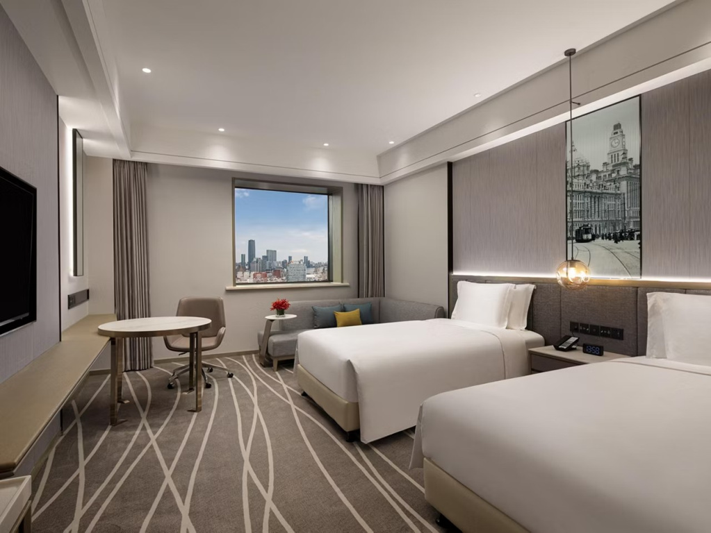 Crowne Plaza Shanghai Nanjing Road by IHG - Chambres